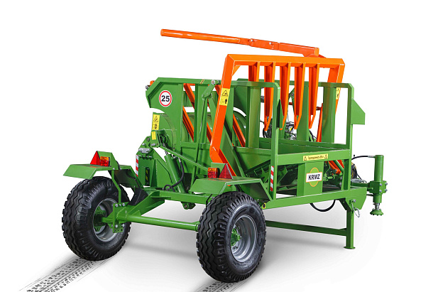 Резчик рулонов KRMZ ИРК-01.1 (кормораздатчик) толщина резки 5-10-15 см, с дополнительным гидроцилиндром подъема (грузоподъемность до 1100 кг)