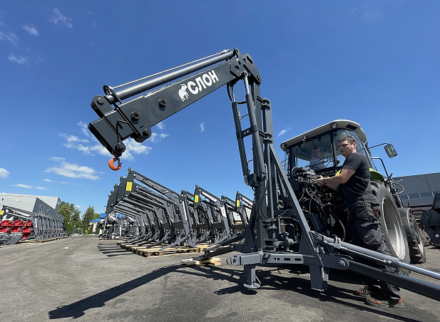 Кран-манипулятор "Cлон"