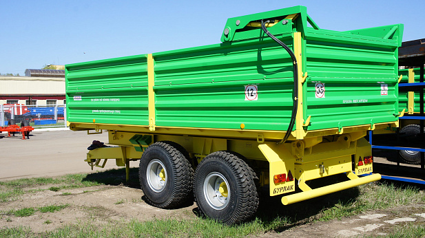 Полуприцеп тракторный самосвальный ПТС-12П (ПРОФИЛЬНЫЙ БОРТ)