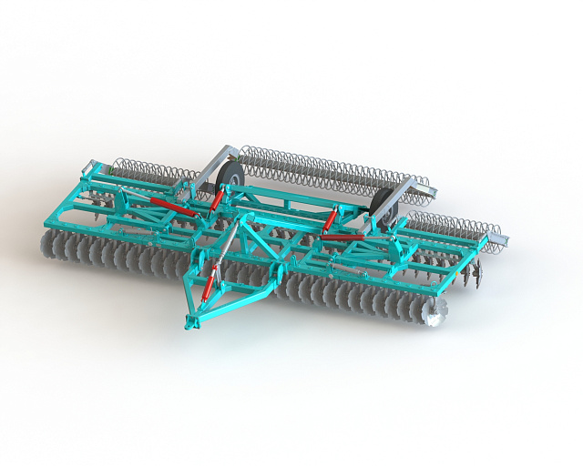 Борона дисковая прицепная БДМ 8х2П (Сура-8х2П))