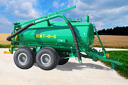 Машина для внесения жидких органических удобрений (бочка для транспортировки навоза) МЖТ-Ф-6