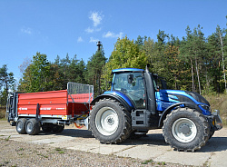 Навозоразбрасыватель 10 тонн N-280/2 адаптер 4 шнека