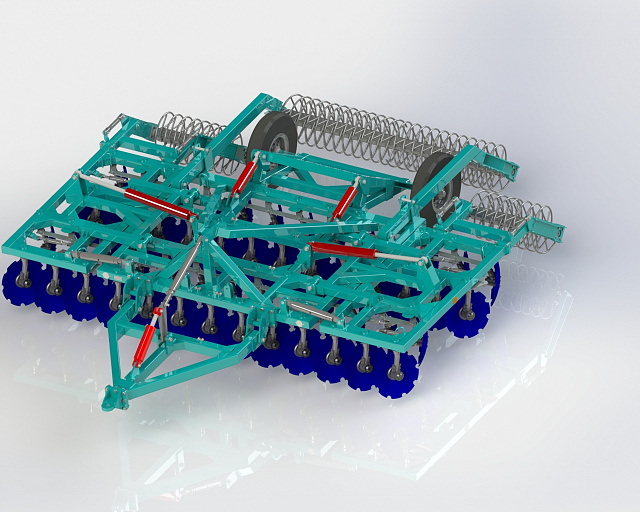 Борона дисковая прицепная БДМ 5х4П складная (Сура-5х4П скл.)