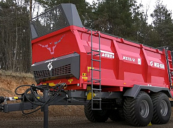 Навозоразбрасыватель 12 тонн N-272/5, адаптер 2 шнека "TAURUS"