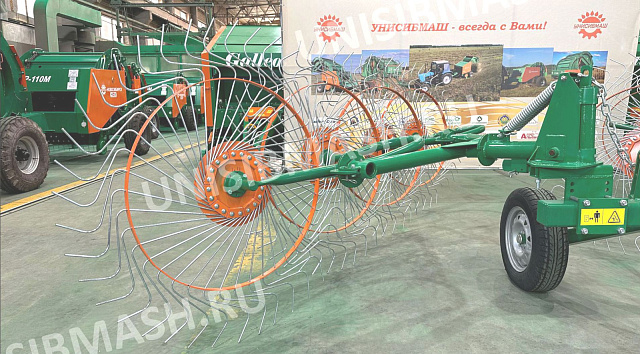 Грабли ворошилки ГКП-5,3; -6,3; -7,3 мощная рама