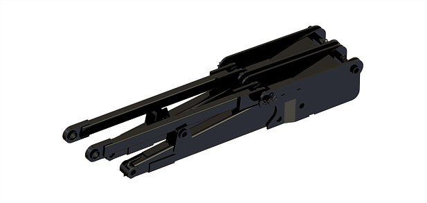 КУН (TURS)-1000-23 Удлинитель на погрузчик КУН-1000-0