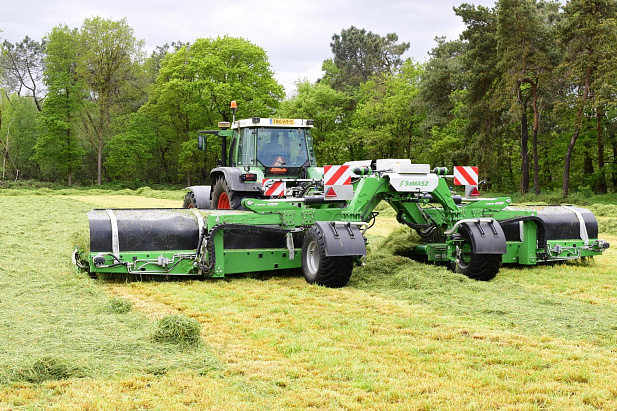 Грабли MGR, ленточная система сгребания