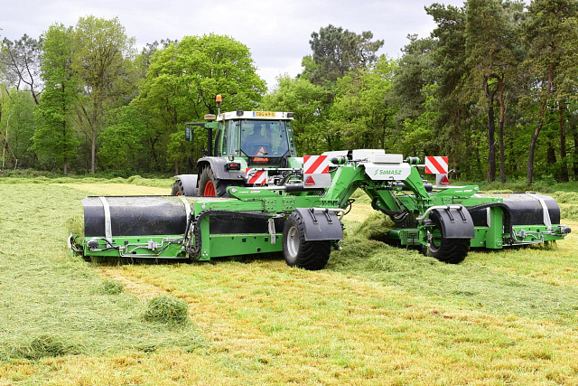 Грабли MGR, ленточная система сгребания