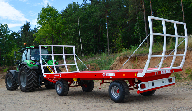 Платформа для перевозки рулонов Т-014 для трактора