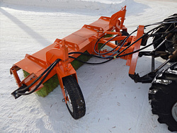 Передняя щетка поворотная ЩФ 2.5 «Шелест»