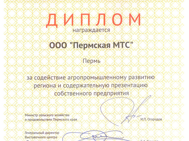 Сертификат 3