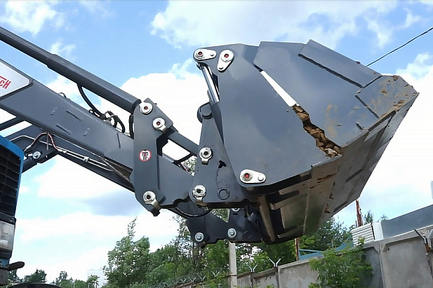 Ковш челюстной для трактора