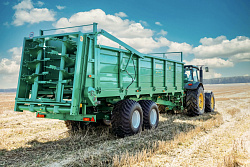 Машина для внесения твердых органических удобрений МТУ-24-1