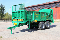 Машина для внесения твердых органических удобрений МТУ-15-1