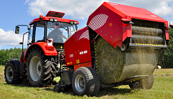 Пресс-подборщик Z-562 с ротором и ножами рулонный