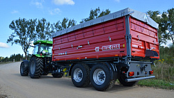 Прицеп тандем Metal-Fach Т-730/3 с надставными бортами