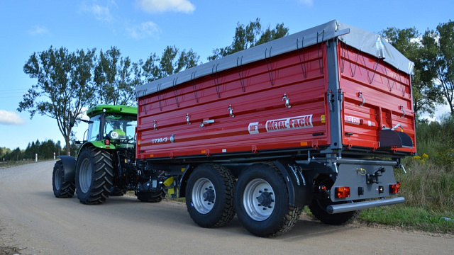 Прицеп тандем Metal-Fach Т-730/3 с надставными бортами