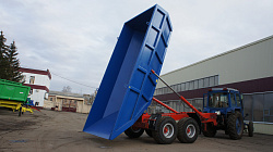 Полуприцеп тракторный самосвальный для жидких фракций ПТСЖ-12