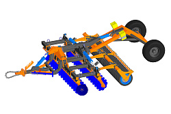 Борона дисковая складная БДС-4х2П