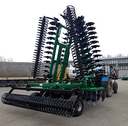 Бороны 2-х рядные дисковые складные Радогост-Маш