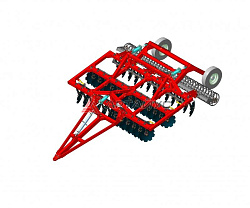БДМ 4х3П / БОРОНЫ ДИСКОВЫЕ 3-Х РЯДНЫЕ ПРИЦЕПНЫЕ
