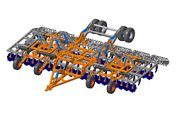 Борона дисковая модульная БДМ-9х4/0,9
