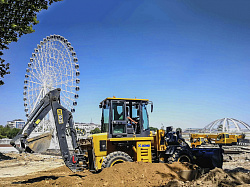 Экскаватор-погрузчик WZ30-25