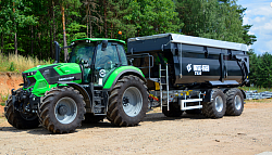 Прицеп тракторный самосвальный герметичный Metal-Fach Т-935 "Bugi"