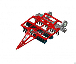 БДМ 5,7х3ПК / БОРОНЫ ДИСКОВЫЕ 3-Х РЯДНЫЕ ПРИЦЕПНЫЕ