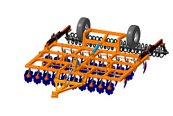 Борона дисковая модульная БДМ-4х4/0,9