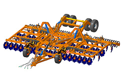Борона дисковая БДМ-7х4/0,9