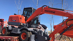 Колесный экскаватор BEEZONE BX 80W