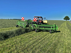 Грабли TWIST, гидравлический привод