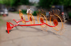 Грабли ворошилки «Кормилец» 4-х и 5-ти колесные