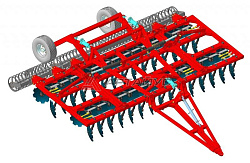 БДМ 6х4ПК / БОРОНЫ ДИСКОВЫЕ 4-Х РЯДНЫЕ ПРИЦЕПНЫЕ