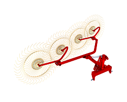 Грабли валковые навесные ГВН-3 и ГВН-4