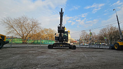 Экскаватор колесно-гусеничный HZM X120