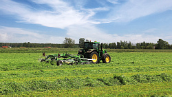 2-х роторный валкообразователь Z2, центральный валок