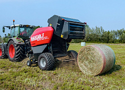 Пресс-подборщик рулонный DIAVEL, вальцовый, фиксированная камера