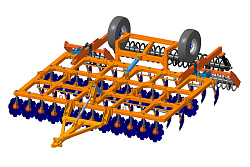 Борона дисковая модульная БДМ – 5х4/0,9