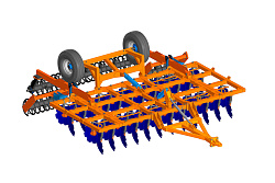 Борона дисковая прицепная модульная БДМ-5х4ПМ