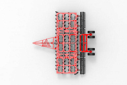 БДМ 7х4ПК / БОРОНЫ ДИСКОВЫЕ 4-Х РЯДНЫЕ ПРИЦЕПНЫЕ