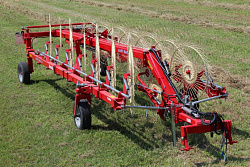 Прицепные V-образные грабли EASY RAKE 10-12-14