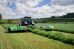 Комплекс косилок GigaCUT, вспушиватель или плющение, транспортер, PerfectCUT